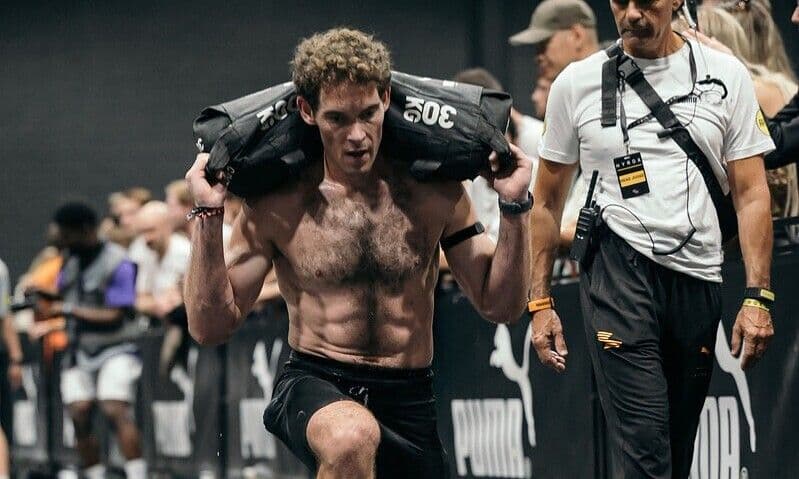 Illustration : Nouveau Record de France Hyrox pro men